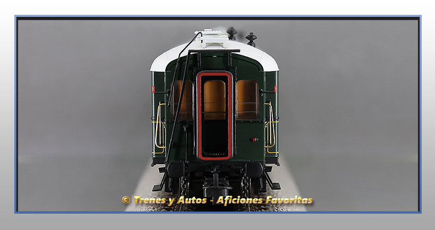 Coche pasajeros verderón Serie 301/344 ACW-37 1ª y 3ª Clase - MZA